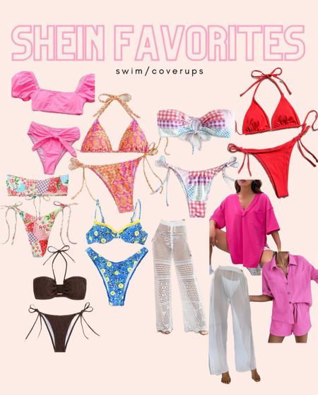 SHEIN FAVORITES 2024: bikinis and cover ups from my most recent SHEIN order that are must haves for summer !! 

#LTKswim #LTKSeasonal #LTKU