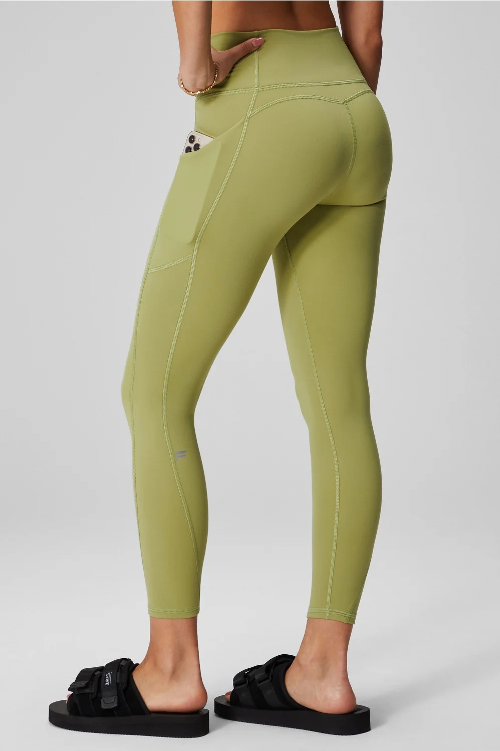 Oasis PureLuxe High-Waisted 7/8 Legging | Fabletics