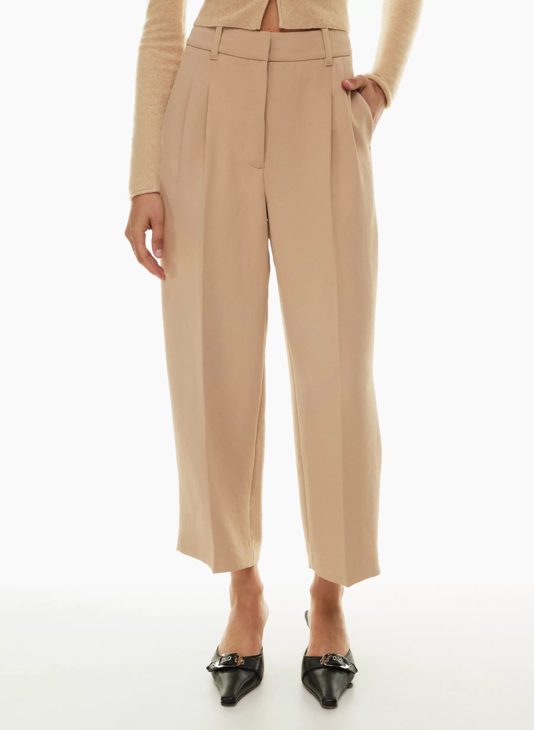 THE EFFORTLESS PANT™ CROPPED | Aritzia