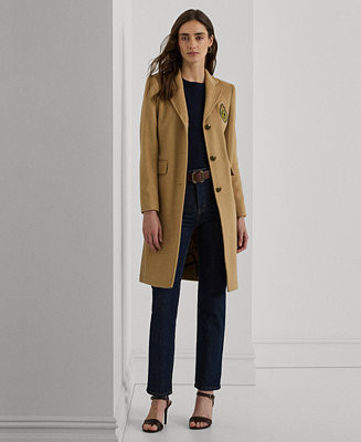 Women's Single-Breasted Peacoat | Macy's