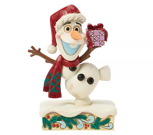 Jim Shore Disney Traditions Olaf Personality Pose 4.65in H - QVC.com | QVC