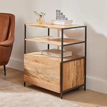 Industrial Modular Storage Console | West Elm (US)