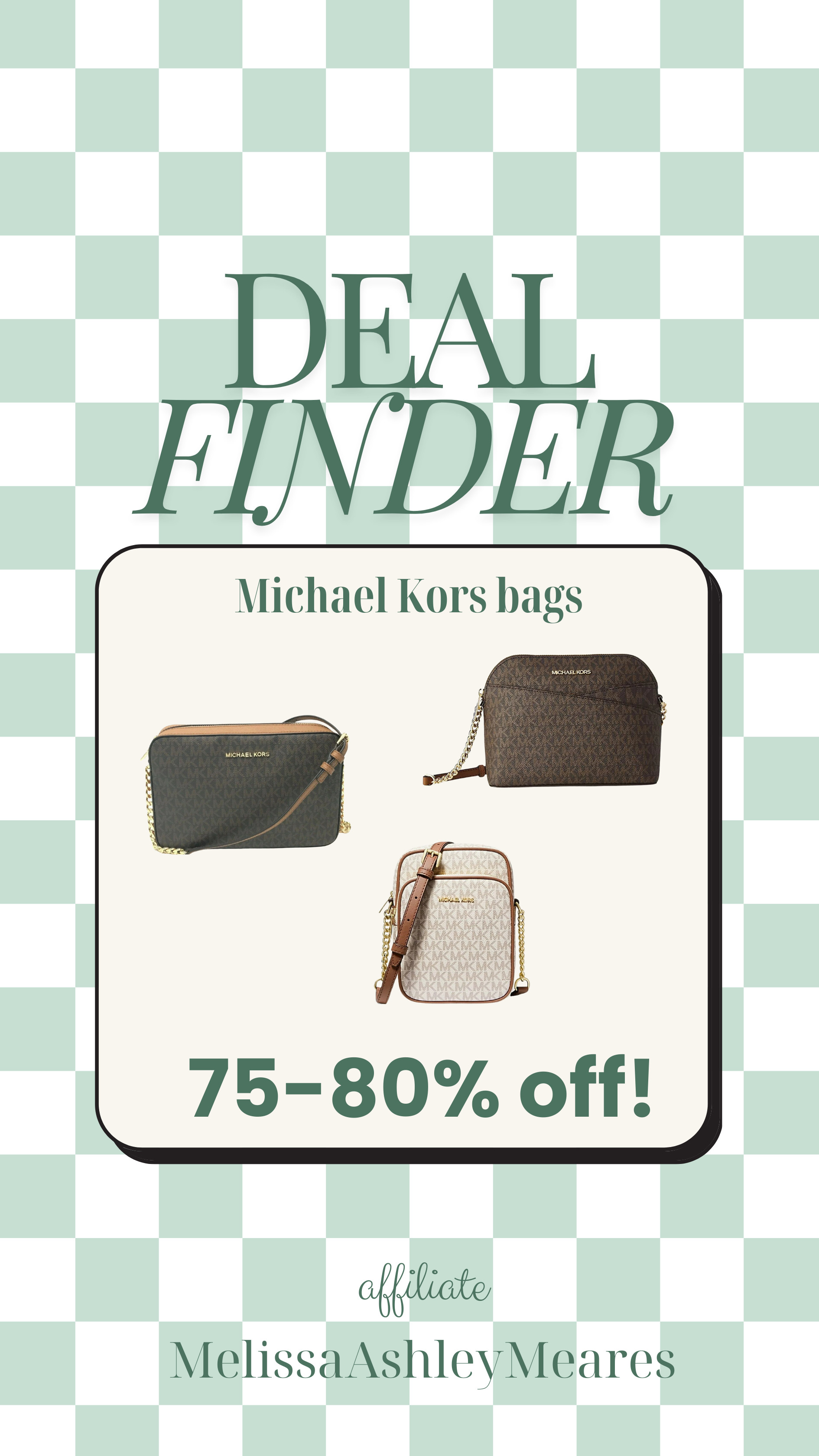 Michael Kors bags are on mega-sale today.  Up to 80% off depending on color! 

 #LTKGiftGuide #LTKSaleAlert #LTKFindsUnder100