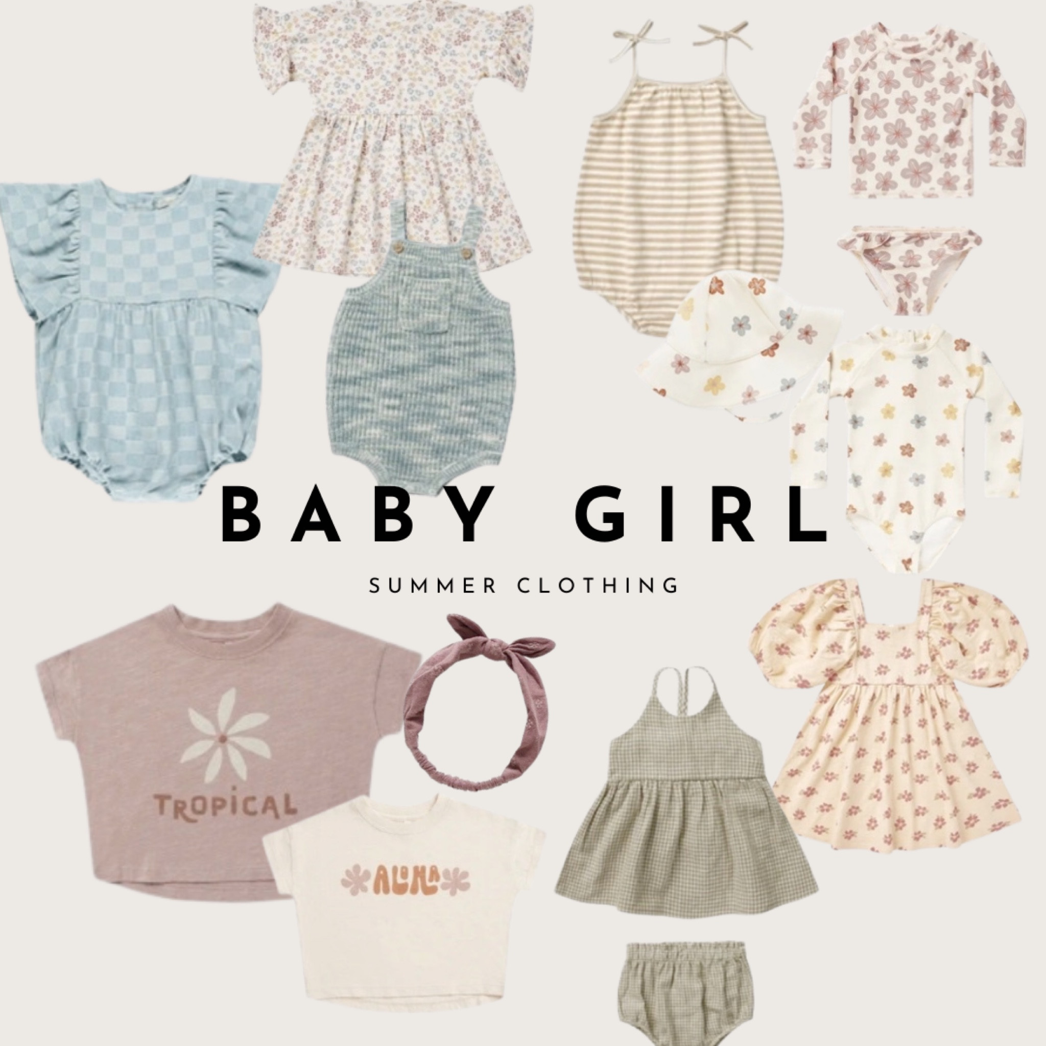 Summer clothes for girls 0-3 month -5yr Rylee & Cru is amazing quality & lasts a lifetime. 



#LTKswim #LTKbaby #LTKkids