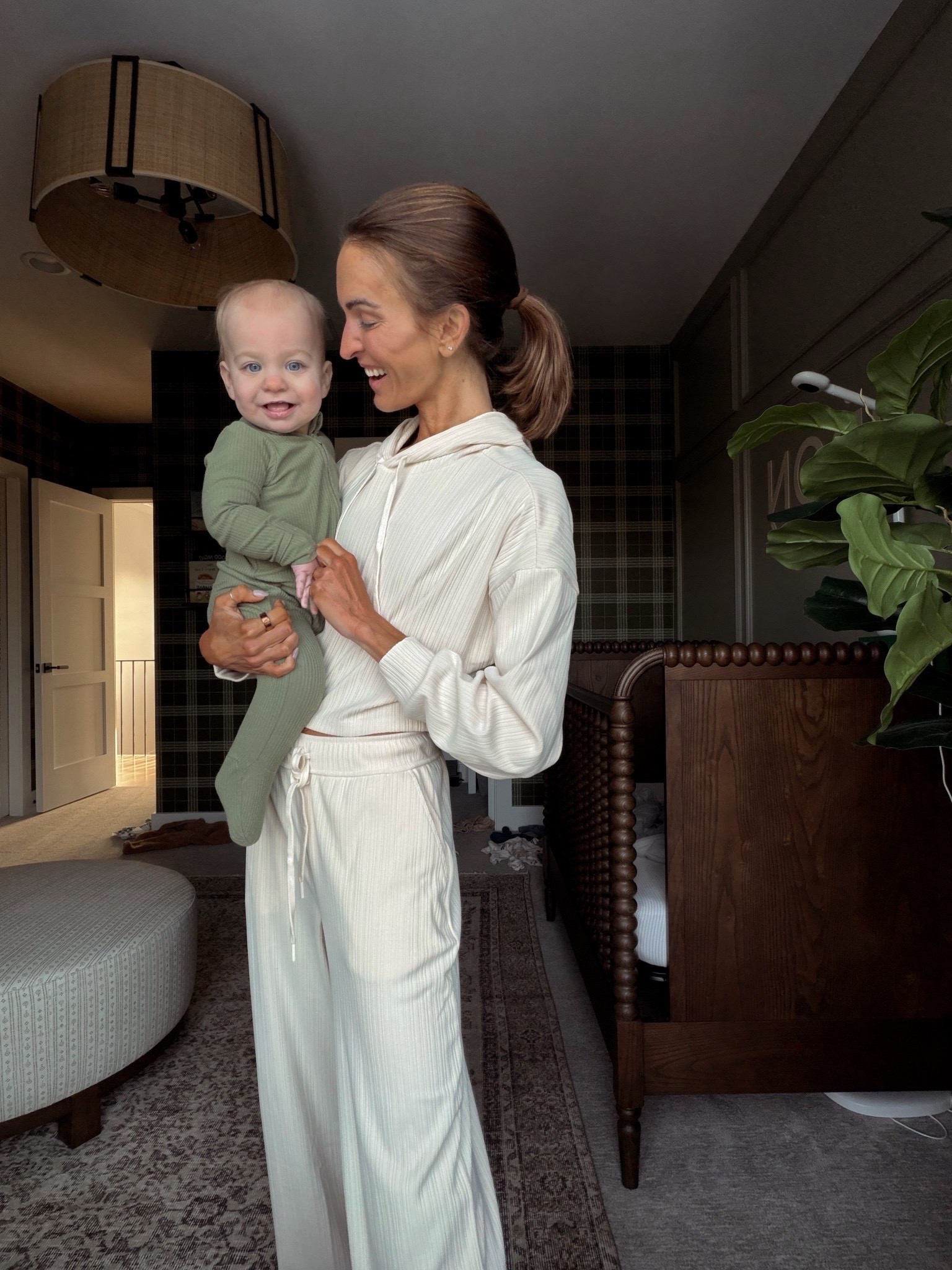 cozy mornings with this sweet boy 🩵

#LTKmorningroutine #LTKmomlife