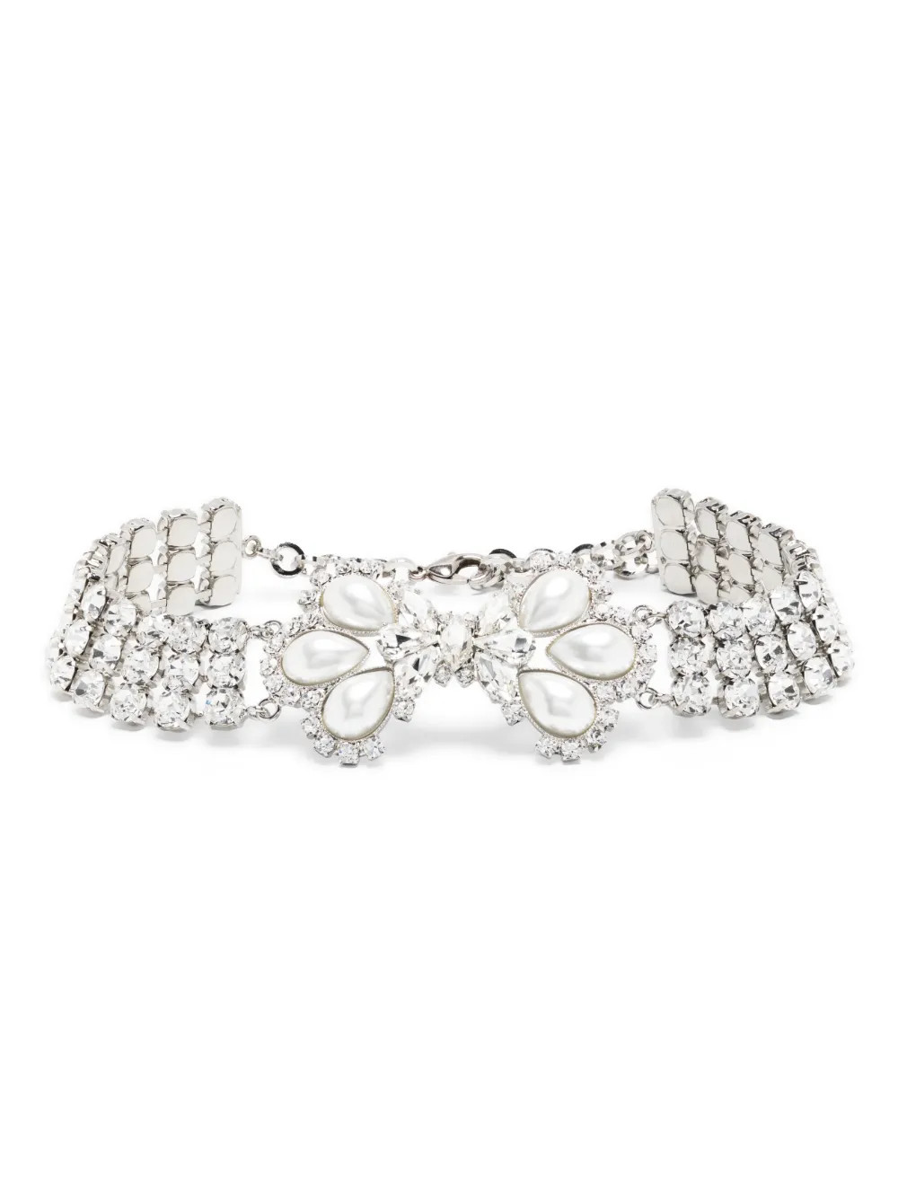 crystal-embellished choker necklace | Farfetch Global