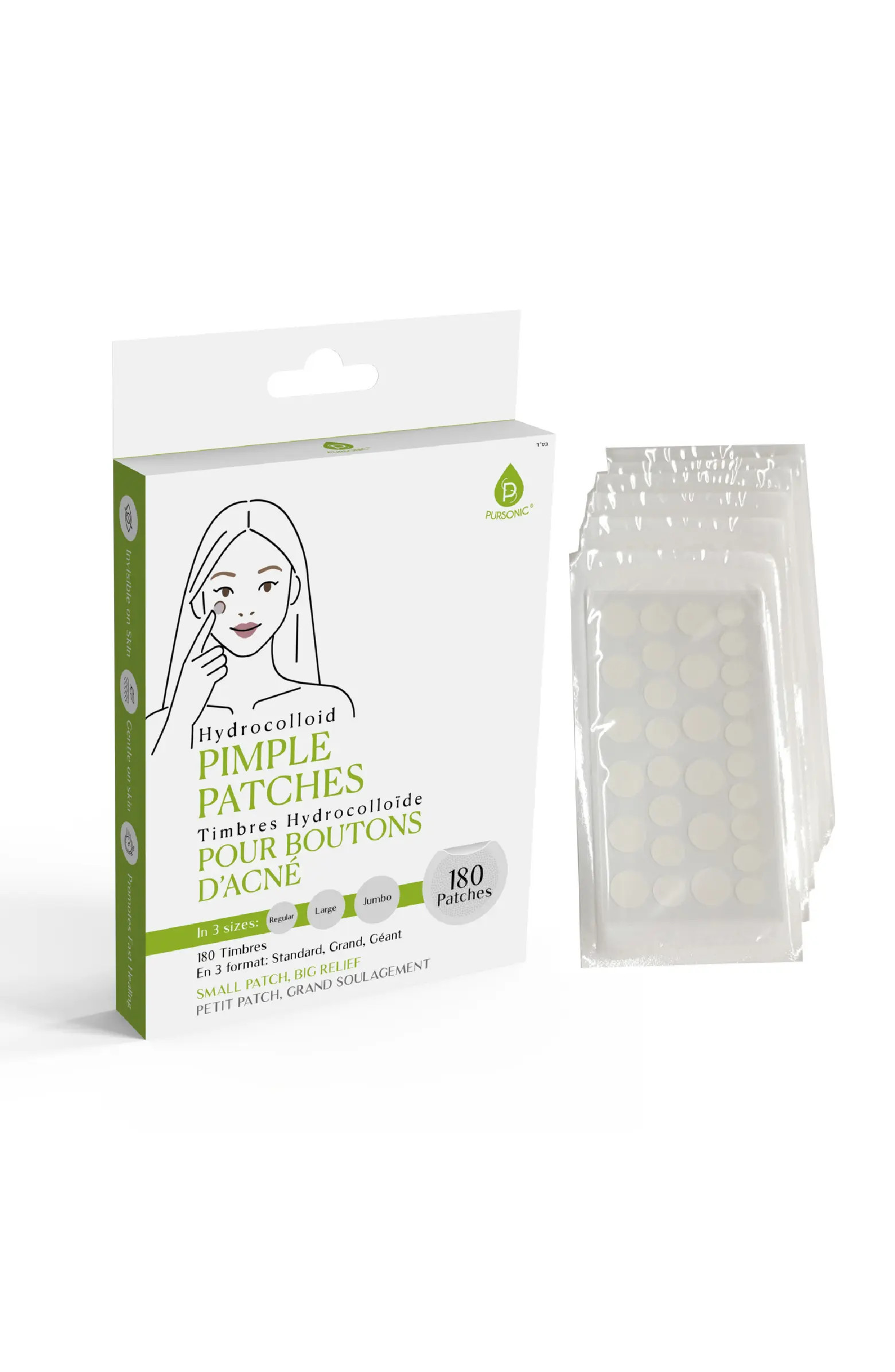 Hydrocolloid Pimple Patches Multi-Size Blemish Care for Faster Healing | Nordstrom