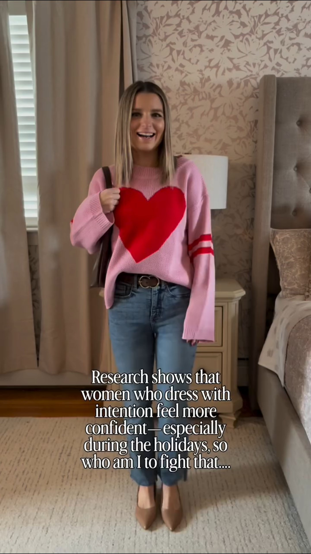 Instant add to cart! 💕 

Comment Valentines for a 🔗 

#valentinesday #vday #whattowear #petiehaul #petitefinds petitejeans petitesweater grwm ootd outfitinspo