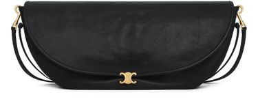 Halfmoon weiche Triomphe tasche aus weichem, glänzendem lammleder - CELINE | 24S (APAC/EU)