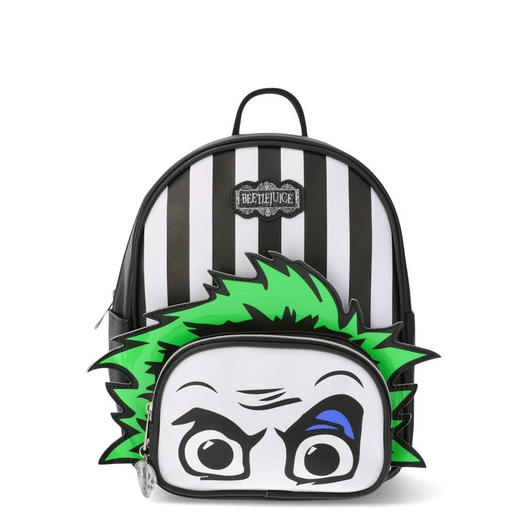 Beetlejuice Showtime Women's 10.5" Mini Backpack, Black | Walmart (US)