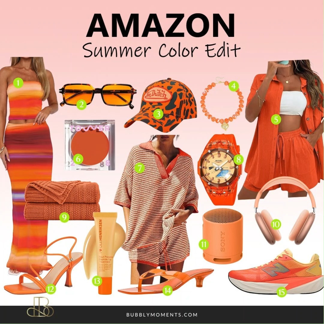 Brighten your summer with these colorful finds! From stylish fashion to everyday favorites, this Summer Color Edit is full of fun pieces to refresh your look. Save this post, tap to shop your favorites, and follow for more trending seasonal finds and style inspiration.
#LTKFinds #LTKStyle #LTKBeauty #SummerStyle #SummerFashion #FashionFinds #ColorfulStyle #VacationStyle #OOTD #StyleInspiration #TrendingNow #ShopTheLook #SummerEssentials  

 