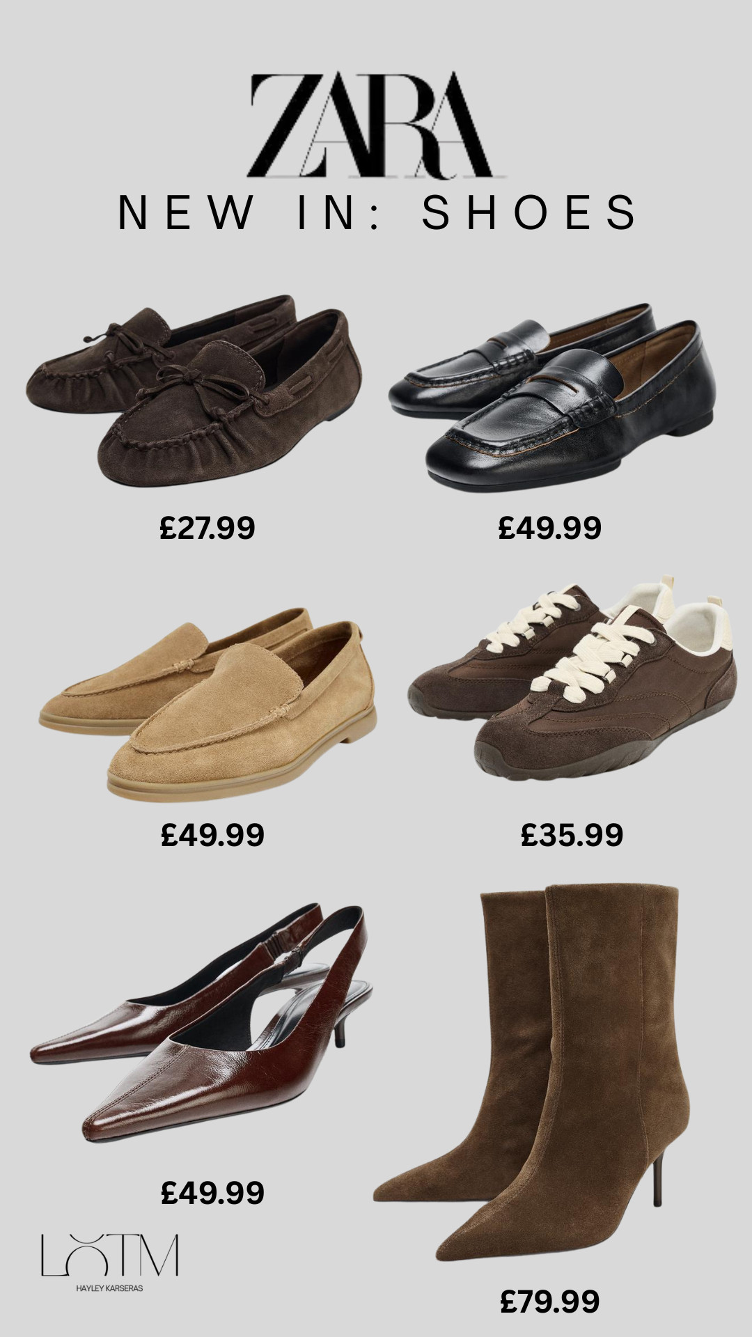 Zara footwear is at its best! Gorgeous suede, sling back heels, boots and trainers. The loafers are my absolute favourite. I have 3 pairs!! 

 #LTKFashionMonth #LTKstyletip #LTKshoes