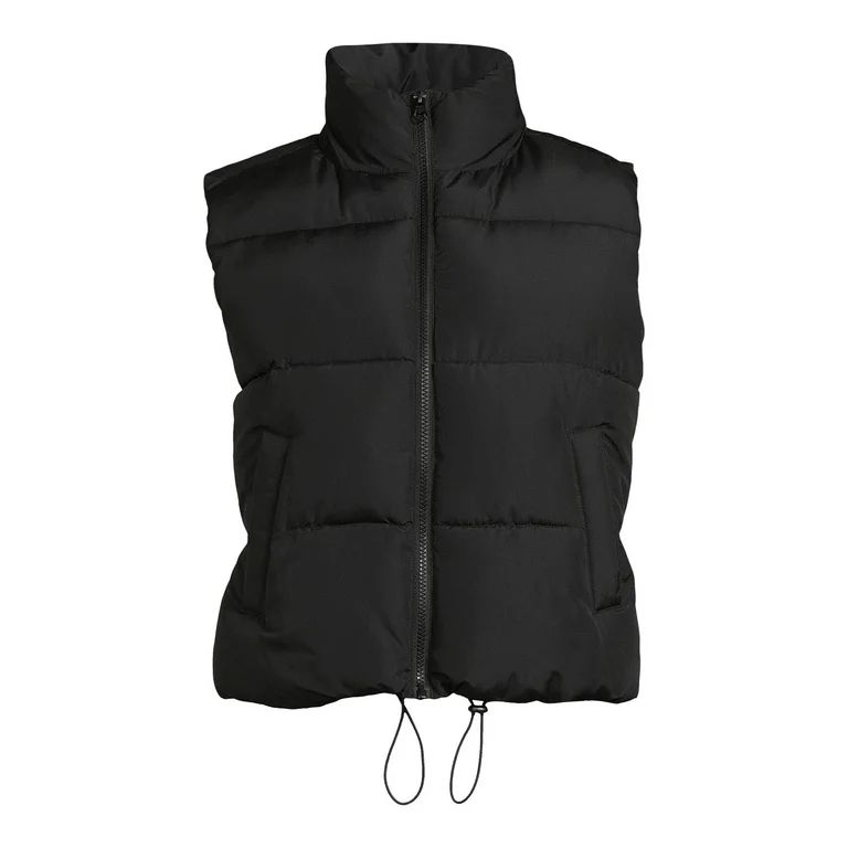 No Boundaries Juniors Puffer Vest | Walmart (US)