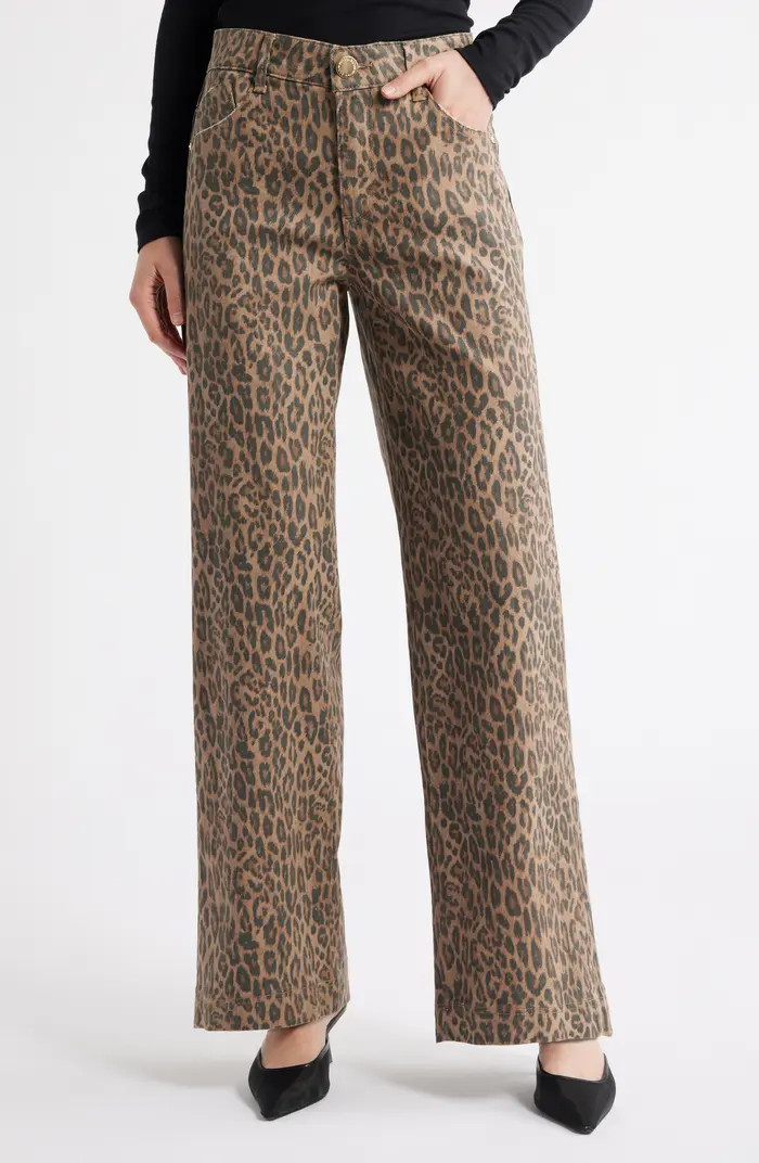 Wit & Wisdom Gracie Skyrise Double Side Seam Wide Leg Jeans | Nordstrom | Nordstrom