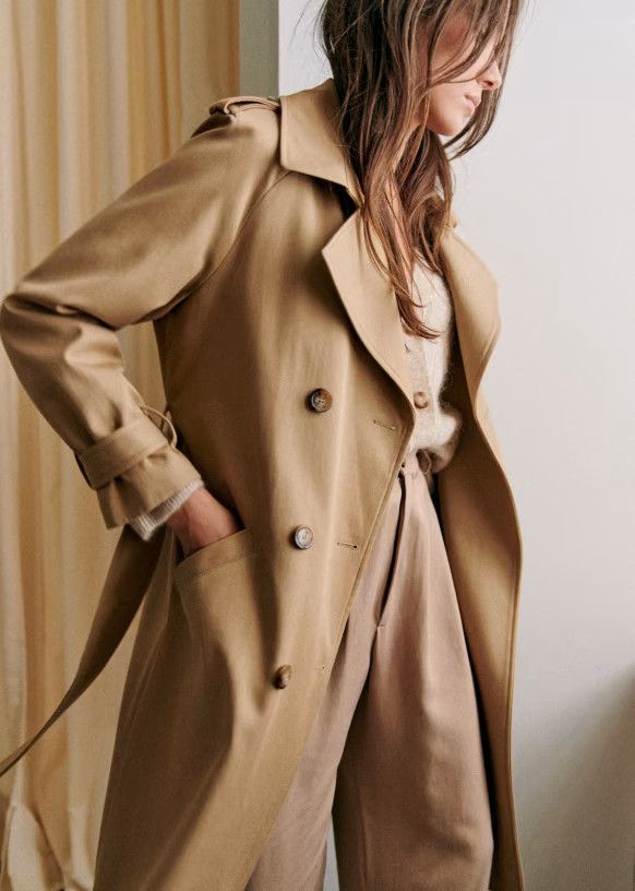 Scott Trench Coat, Trench Coat, Trench, Trench Coat Outfits, Trenchcoat, Rain Jacket, Sezane | Sezane Paris