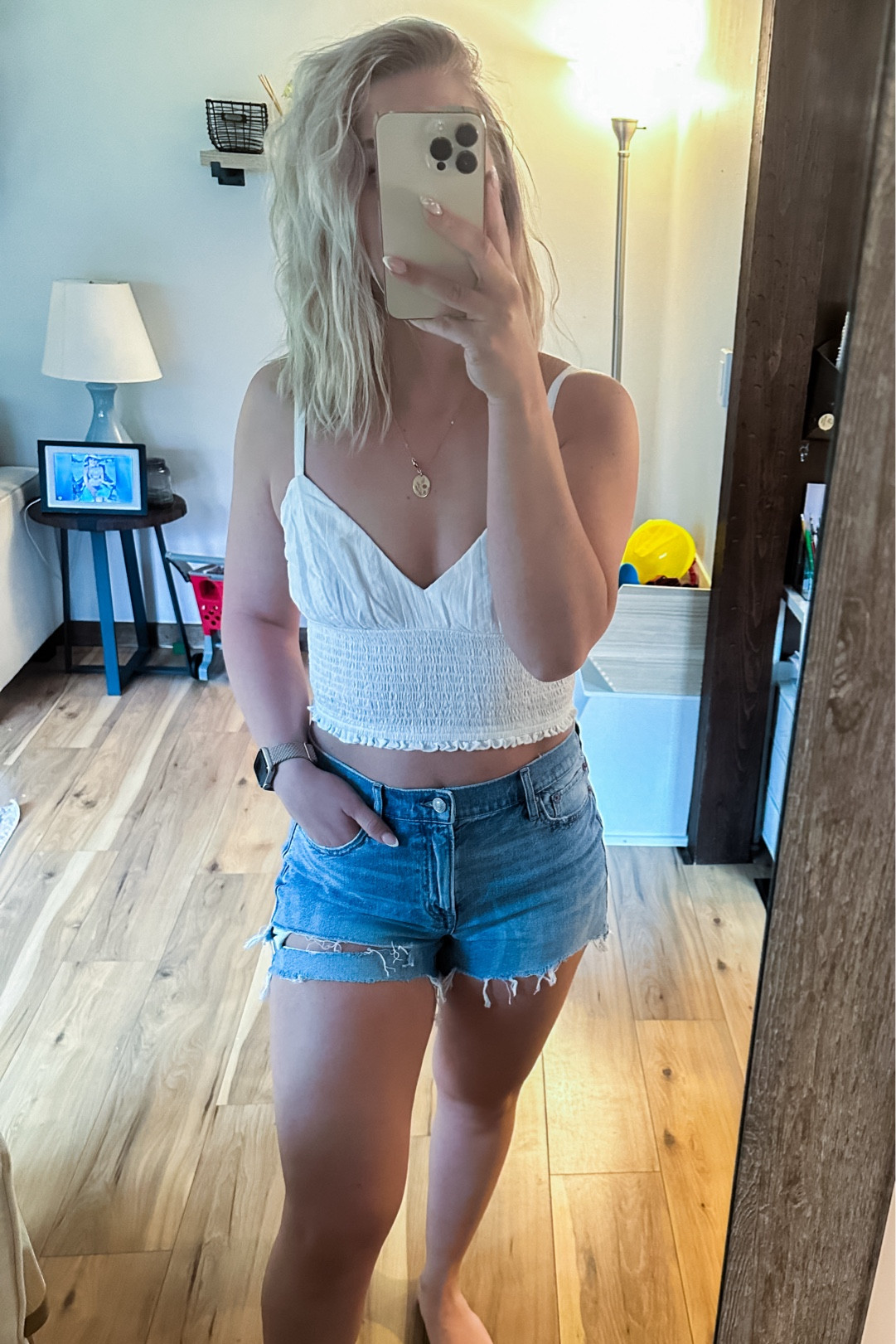 Women’s summer clothes 
Summer outfit 
Jean shorts outfit 
Summer clothes 
Summer shorts 
Summer tank top 

#LTKFestival #LTKSeasonal #LTKstyletip