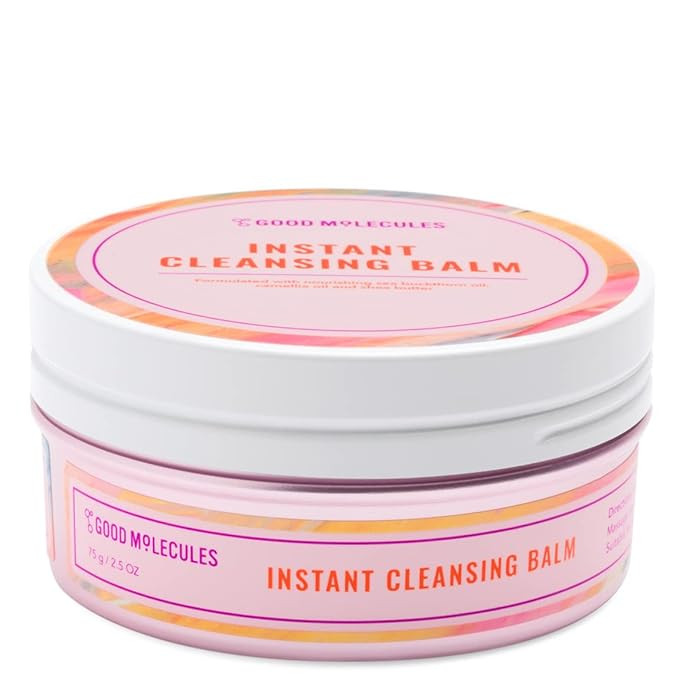 Good Molecules Instant Cleansing Balm 75g/2.5oz - Facial Cleanser and Makeup Remover with Shea Bu... | Amazon (US)