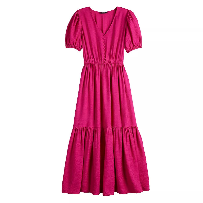 Women's Simply Vera Vera Wang Femme Shirtdress | Kohl's