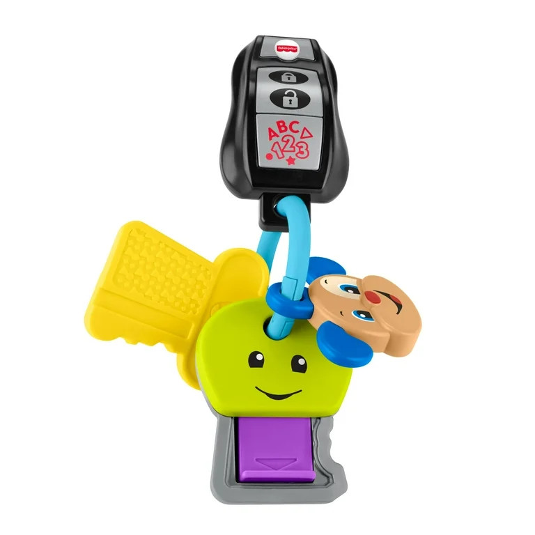 Fisher-Price Laugh & Learn Play & Go Keys Musical Learning Toy for Infant & Toddler | Walmart (US)