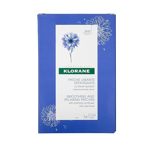 Klorane - Smoothing & Soothing Eye Masks with Cornflower & Plant-Based Hyaluronic Acid - Hydrogel... | Amazon (US)