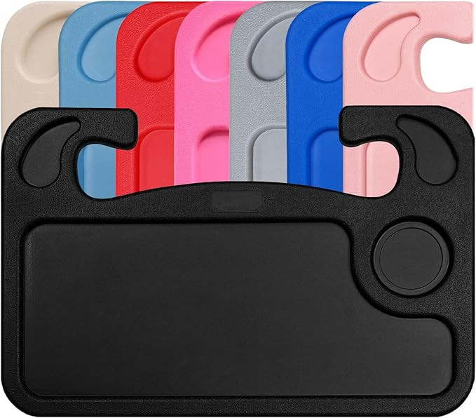 lebogner Steering Wheel Tray, Car Tray for Eating, Hook On Steering Wheel Desk for Food, Laptop a... | Amazon (US)