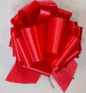 Gwen Studios 6" Red Satin Pull Bow, 3 pack | Walmart (US)