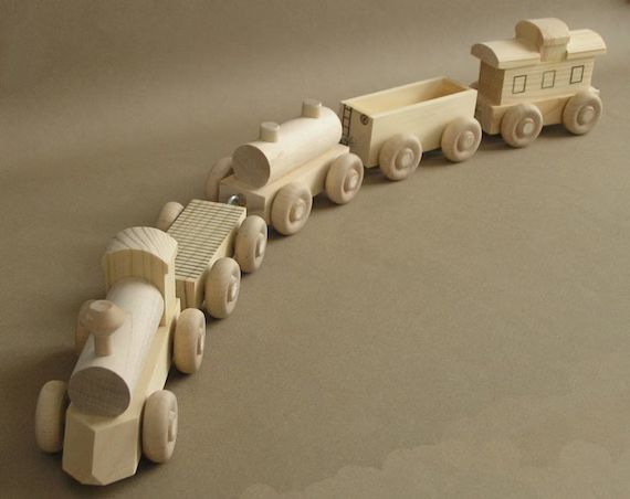 Wooden Toy Train. the no Paint Special. A Handmade | Etsy | Etsy (US)