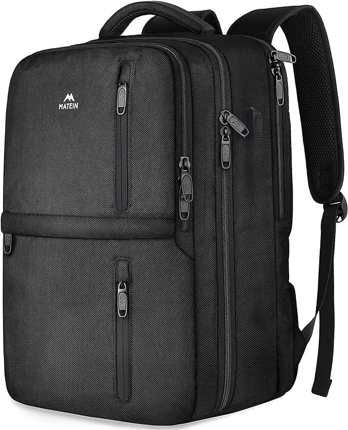 MATEIN Travel Backpack, 40L Flight Approved Carry on Hand Luggage, Water Resistant Anti-Theft Bus... | Amazon (US)