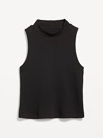 Mock-Neck Rib-Knit Top | Old Navy (US)