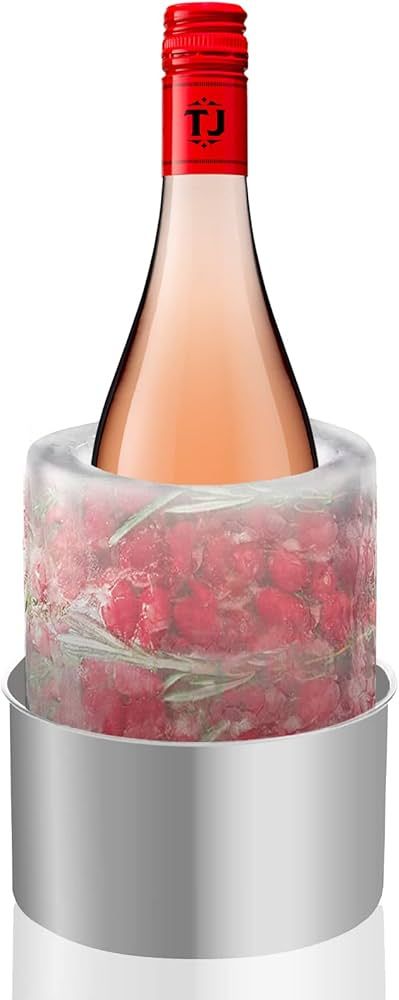ZHURUININ Champagne Bucket Ice Mold Wine Chiller,Customize your champagne with a variety of beaut... | Amazon (US)