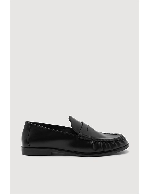 WOMEN'S Avenue Leather Loafer Black SHOE | David Jones (Australia & New Zealand)