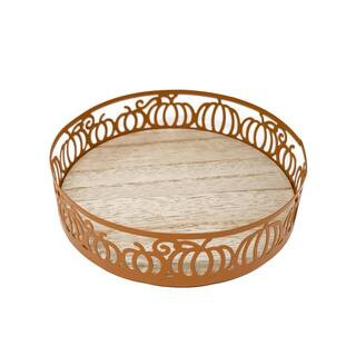 Mini Pumpkin Round Tray by Ashland® | Michaels Stores