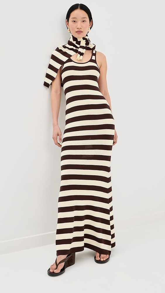 Back Knot Knitted Maxi Dress | Shopbop