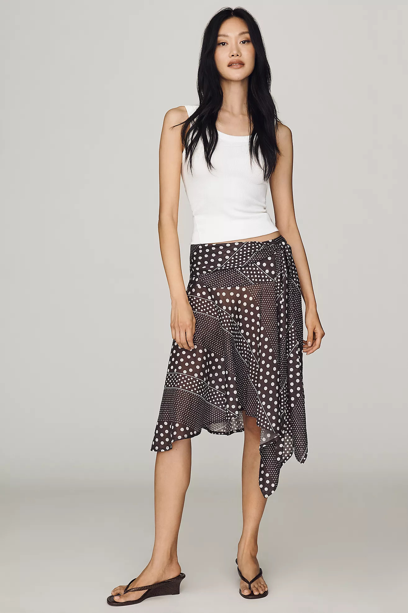 Damson Madder Parker Sash Skirt | Anthropologie (US)