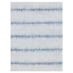 Exquisite Rugs Chroma Modern Classic Light Blue Wool Patterned Rug - 10'x14' | Kathy Kuo Home