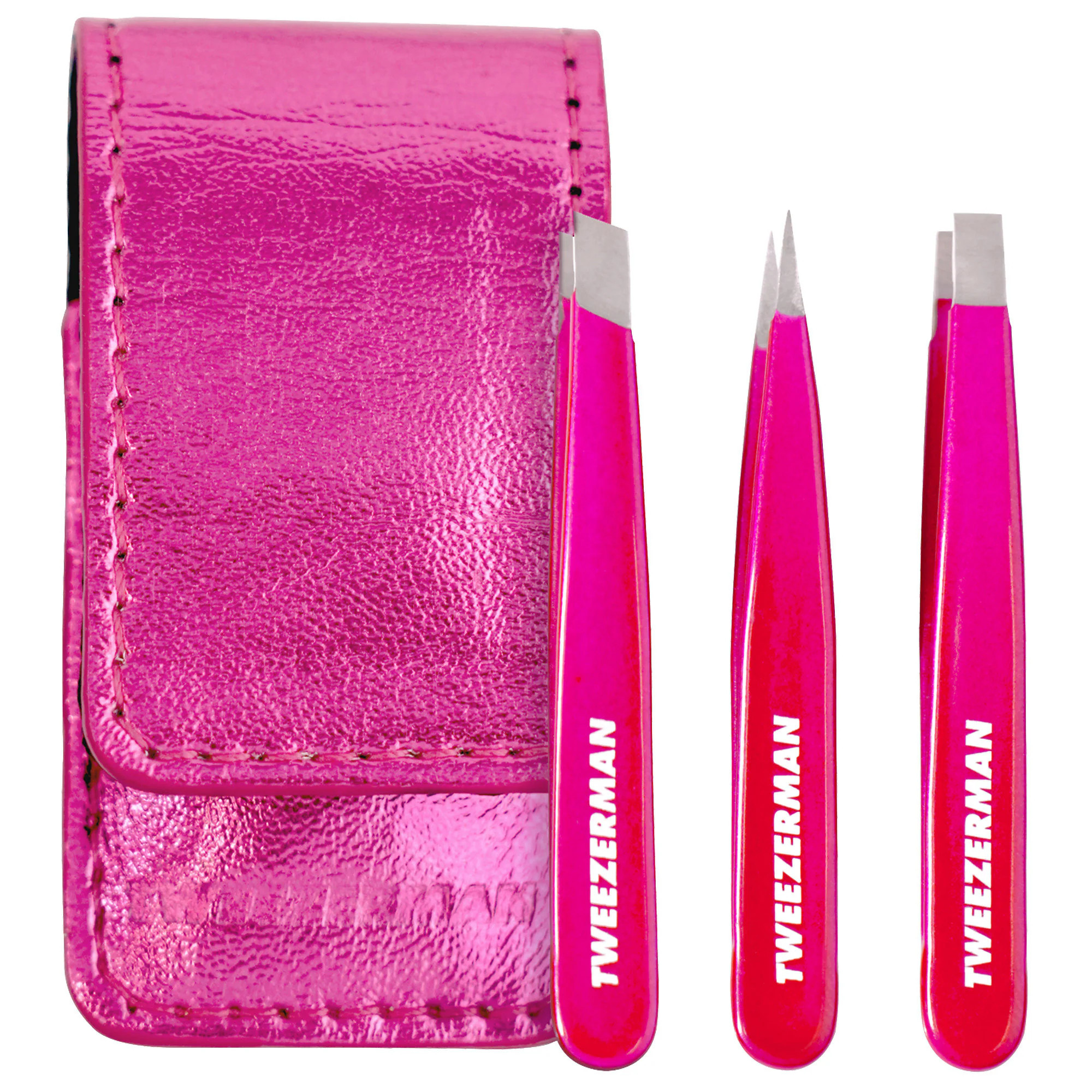 TWEEZERMAN Micro Mini Pink Perfection Tweezer Set null | Sephora (US)