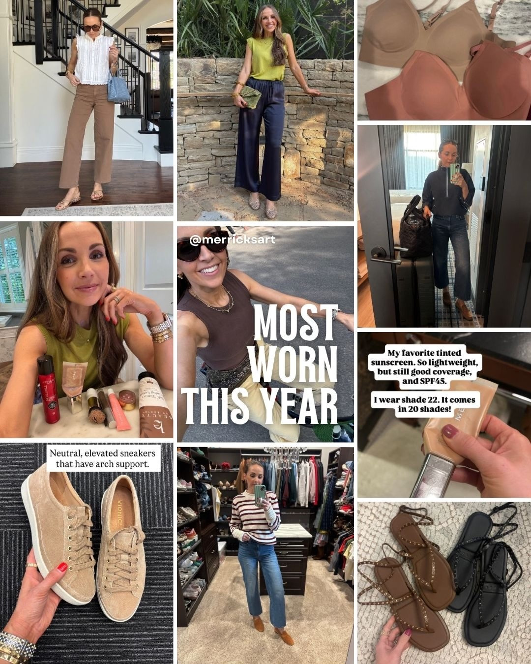 My most worn and used things so far this year!