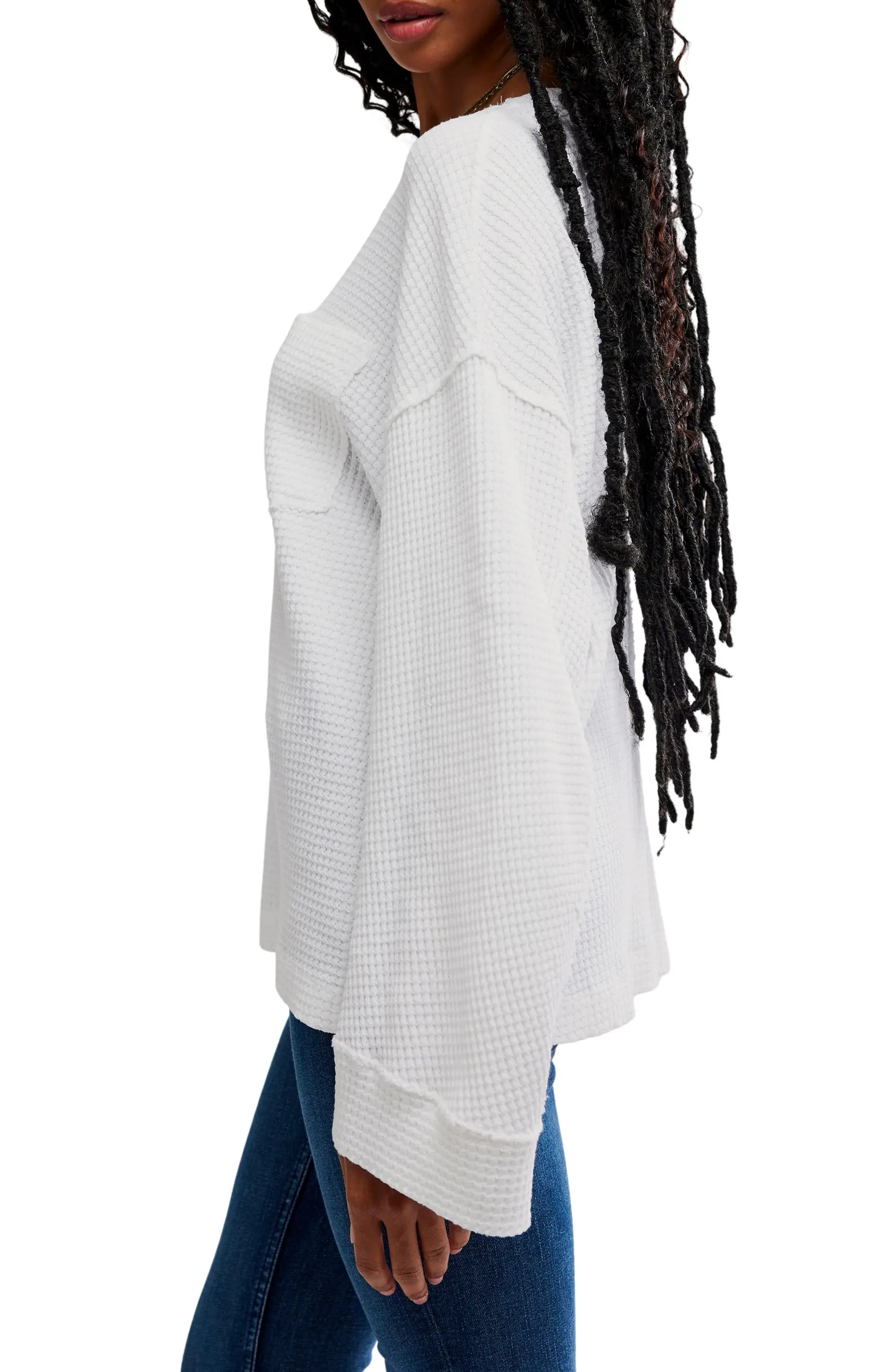 Cotton Thermal Knit Top | Nordstrom