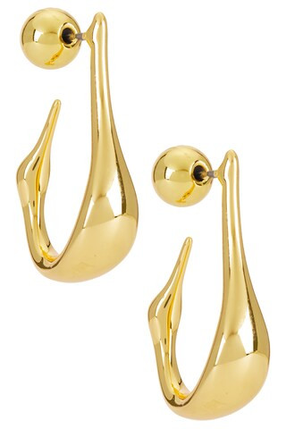 Jenny Bird Colette Hoops in Gold from Revolve.com | Revolve Clothing (Global)