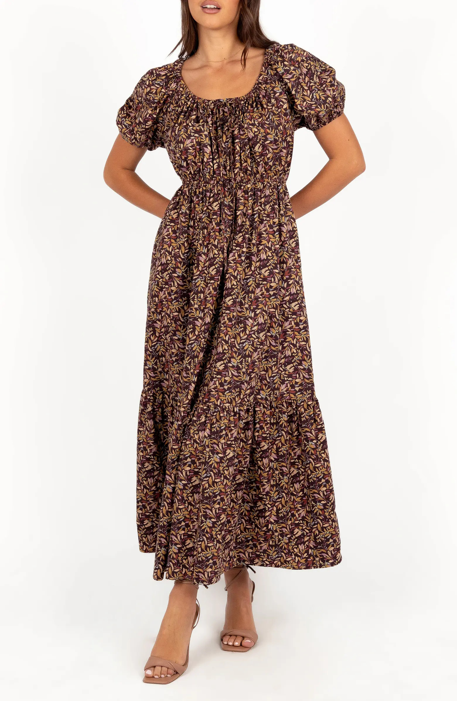 Juliana Floral Cotton Maxi Dress | Nordstrom