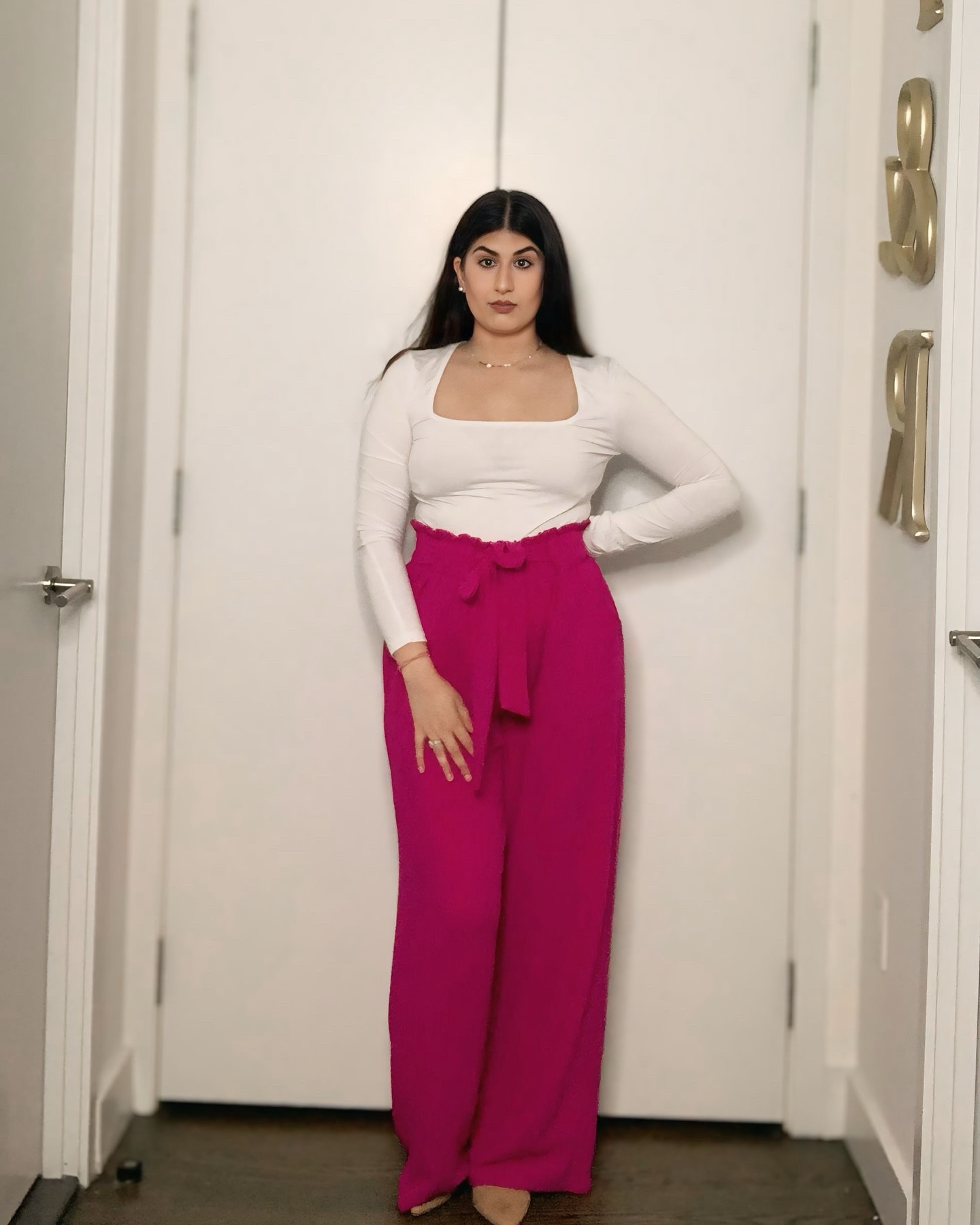 𝓦𝓮𝓪𝓻 𝓽𝓸 𝓦𝓸𝓻𝓴: 𝓑𝓮𝓵𝓽𝓮𝓭 𝓟𝓪𝓷𝓽𝓼 ✨ 
Get trendy in the workplace. It is very simple to bring fashion to the work place with subtle accents of design in your outfits. Dress pants with a bow are that perfect detail for work pants. Mine are in magenta and from Amazon. Go get one in this color or any other color of your choice today! LIKE and COMMENT if you agree. SHARE and SAVE this style inspiration idea. Head to my Like To Know It page to get your direct link. FOLLOW for more content like this.
.
.
.
.
.
.
.
#pants #workpants #dresspants #bow #pantswithtie #pantswithbow #work #workplace #workplacefashion #workwear #workwearfashion #workfashion #trend #trends #trendy #fashion #fashionable #style #styles #styling #stylish #styleinspiration #ootd #career #careerwoman #femalephysician #womeninmedicine #workingwoman #workingwomen #careerwomen

#LTKFindsUnder100 #LTKWorkwear #LTKU