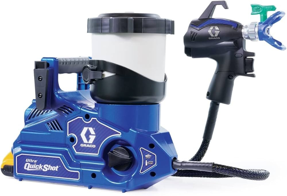 Graco Ultra QuickShot Sprayer 20B473 Blue, Black | Amazon (US)