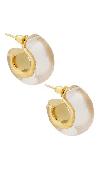 Shayla Earrings in Gold | Revolve Clothing (Global)