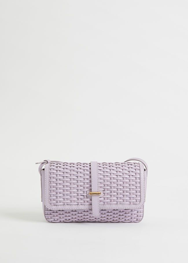 Braided Leather Messenger Bag | & Other Stories US