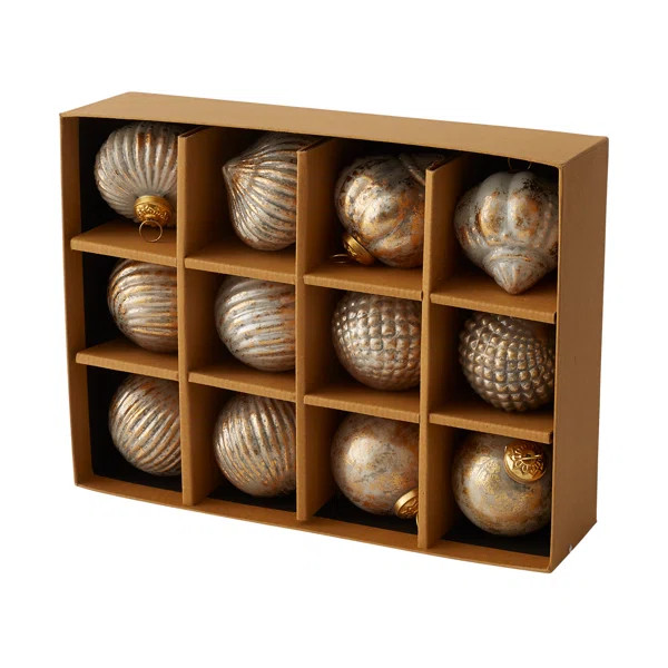 12 Piece Presence Ball Ornament Set | Wayfair North America