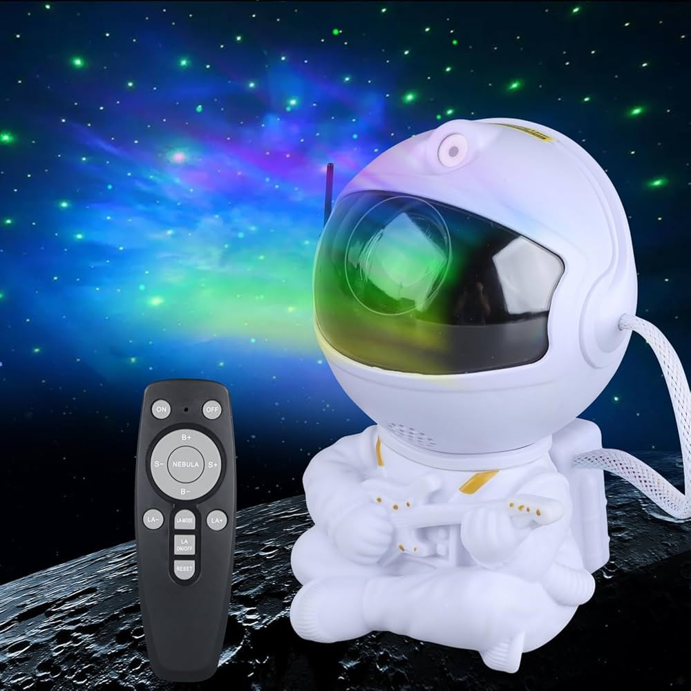 Astronaut Star Projector, Star Projector Galaxy Light for Kids，8 Modes Remote and 270° Adjusta... | Amazon (US)