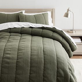 West Elm Cloud Jersey Comforter | Pottery Barn Teen
