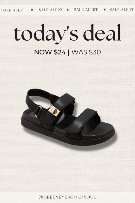 Target Presidents’ Day sale! 20% off women’s shoes 🤍
Sandals, black, straps 

#LTKsalealert #LTKshoecrush #LTKSpringSale