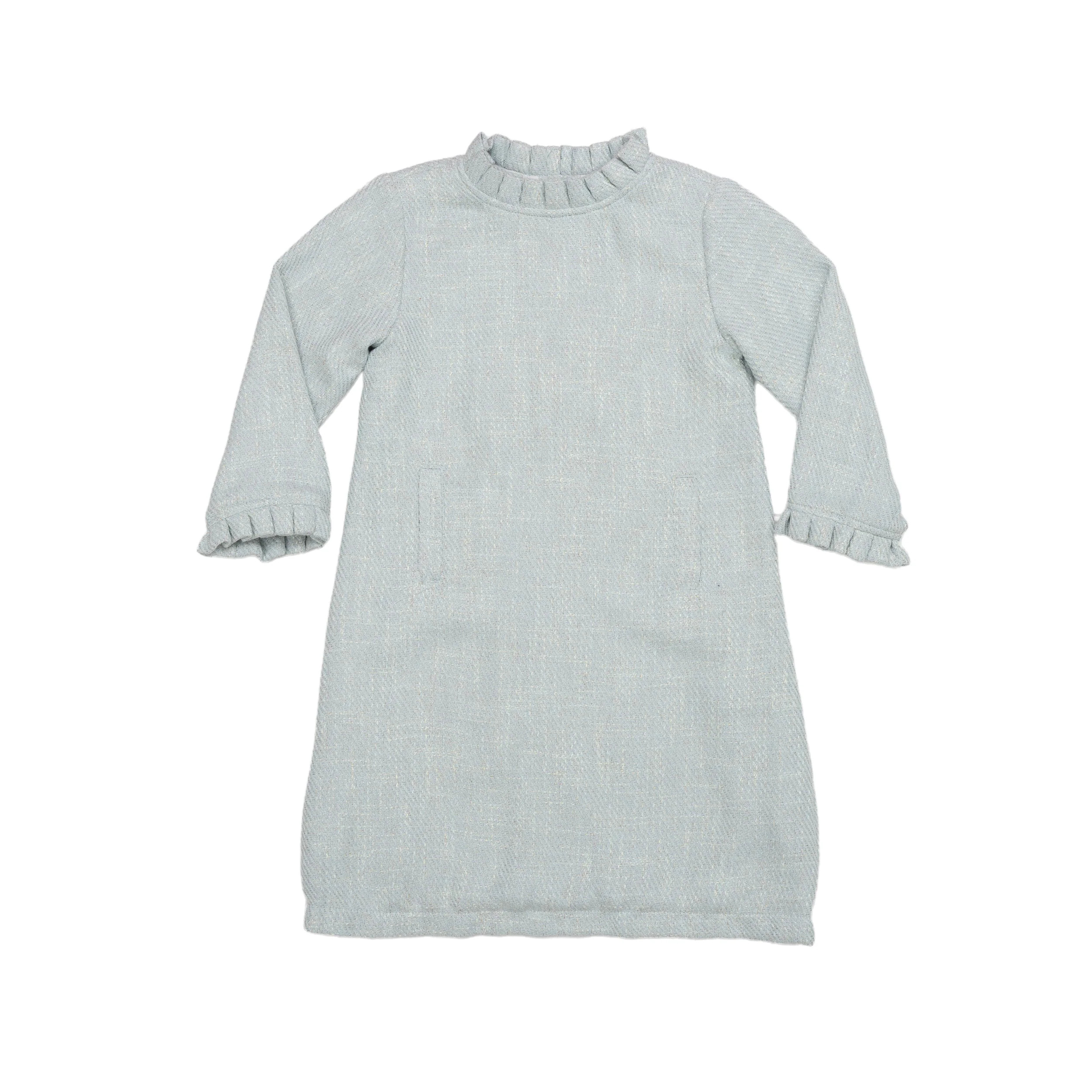 Kate Sage Tweed Dress | The Oaks Apparel Company