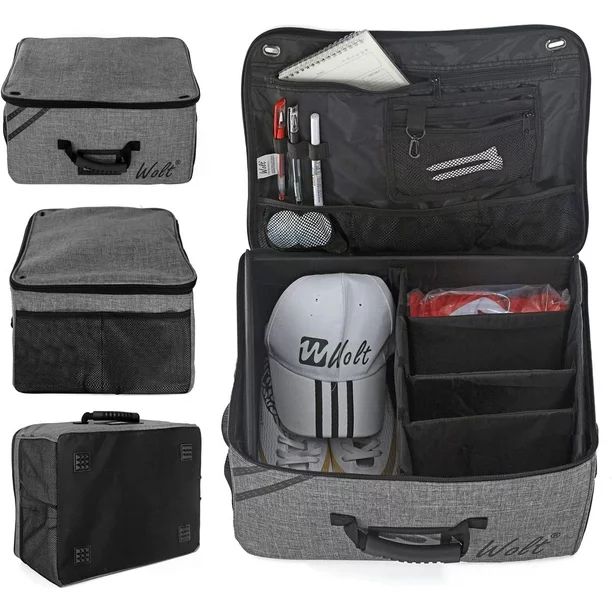 WOLT Golf Trunk Organizer Storage - Waterproof Car Golf Locker for Golf Accessories, Golf Gloves,... | Walmart (US)